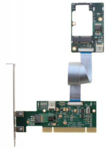 32-bit PCI to MiniPCI Express Adapter