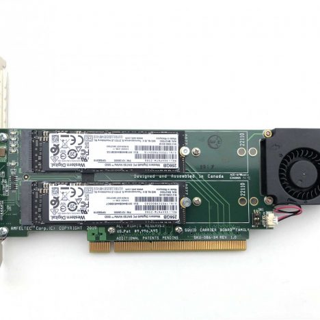 PCI Express Gen 3 Carrier Board for 4 M.2 PCIe SSD (B series) (requires ...