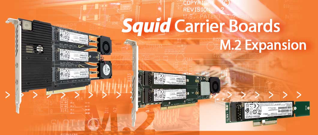 Amfeltec Squid PCIe Carrier Boards