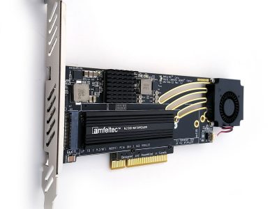 PCI Express Gen 3 Carrier Board for up to two M.2 or NGSFF(NF1) PCIe SSD modules