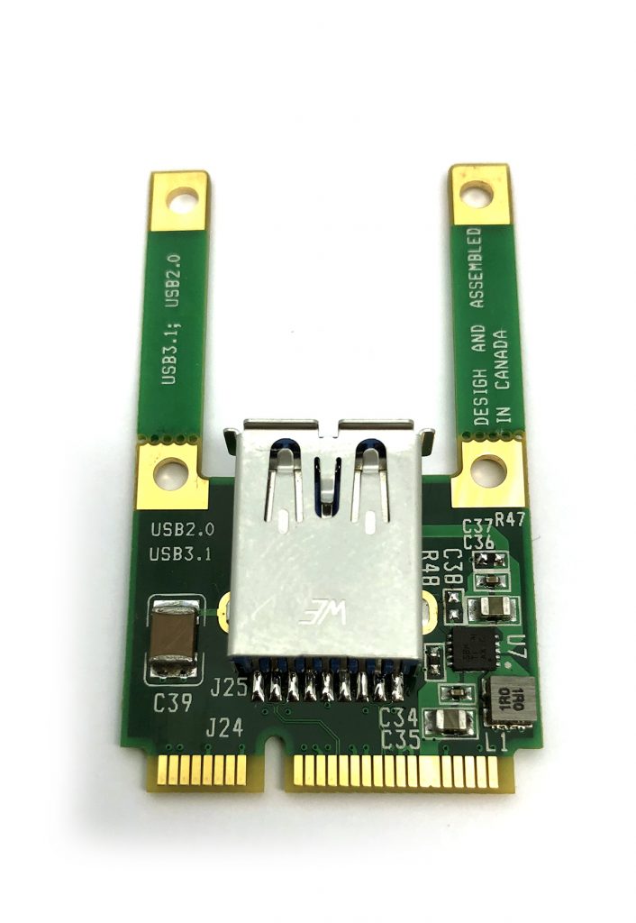 MiniPCI Express to USB 3.x Adapter