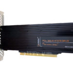 x16 PCI Express Gen 3 SSD-board (top, full size bracket)