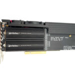 x16 PCIe Gen 4 Carrier board (top view) (Low profile bracket)
